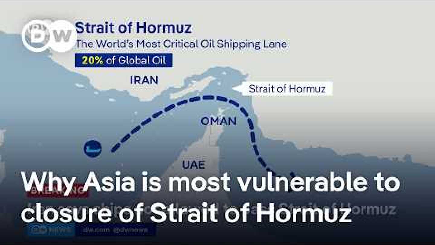 Iran says ships not allowed to pass through Strait of Hormuz | DW News