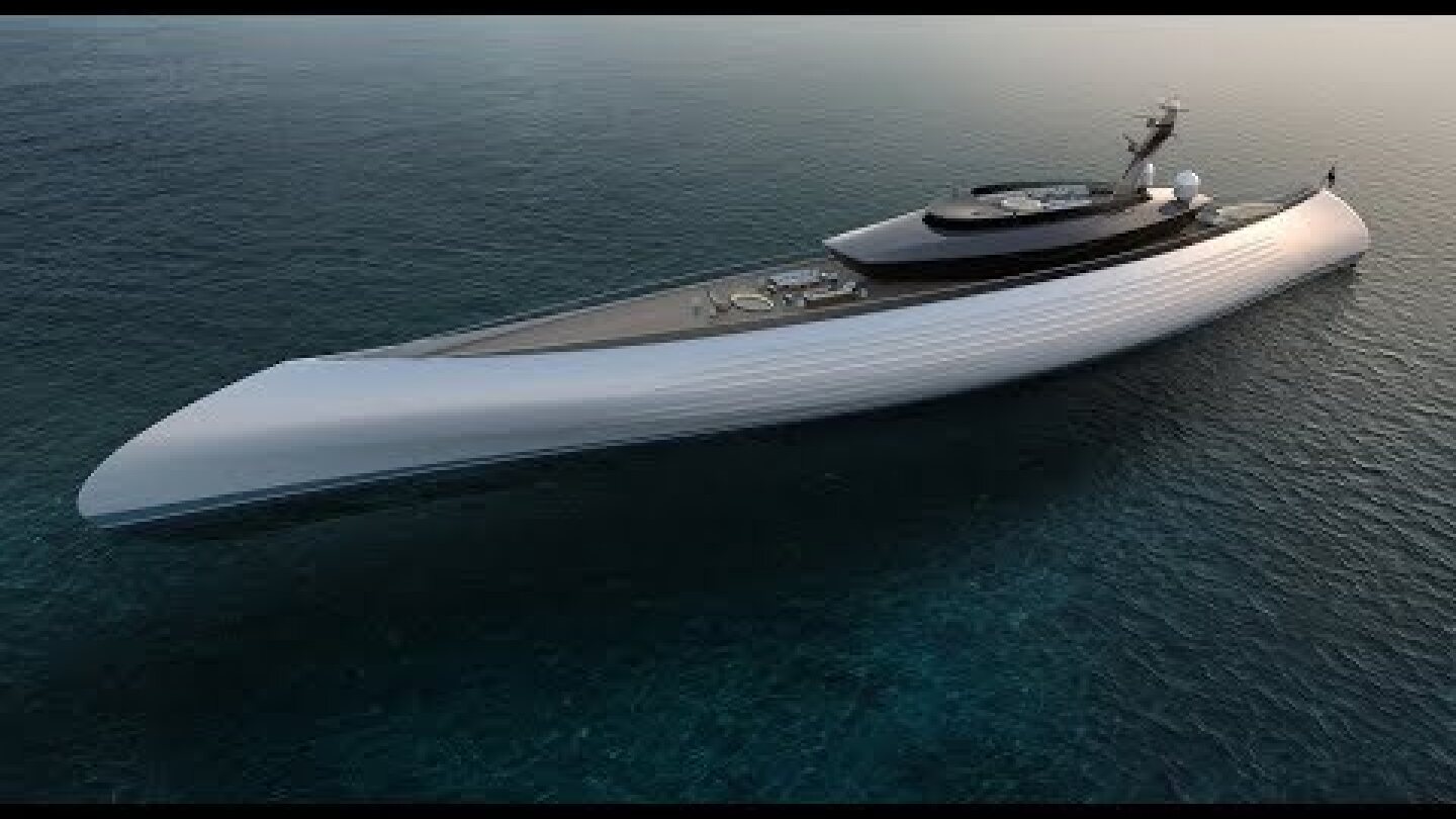 TUHURA by Oceanco - 115m Luxury Yacht Concept with Canoe Stern