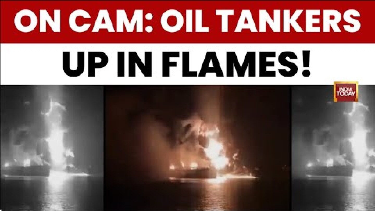 Breaking: Oil Tankers in Flames After Strike at Iraq’s Al-Khor Port Amid Rising Middle East Tensions