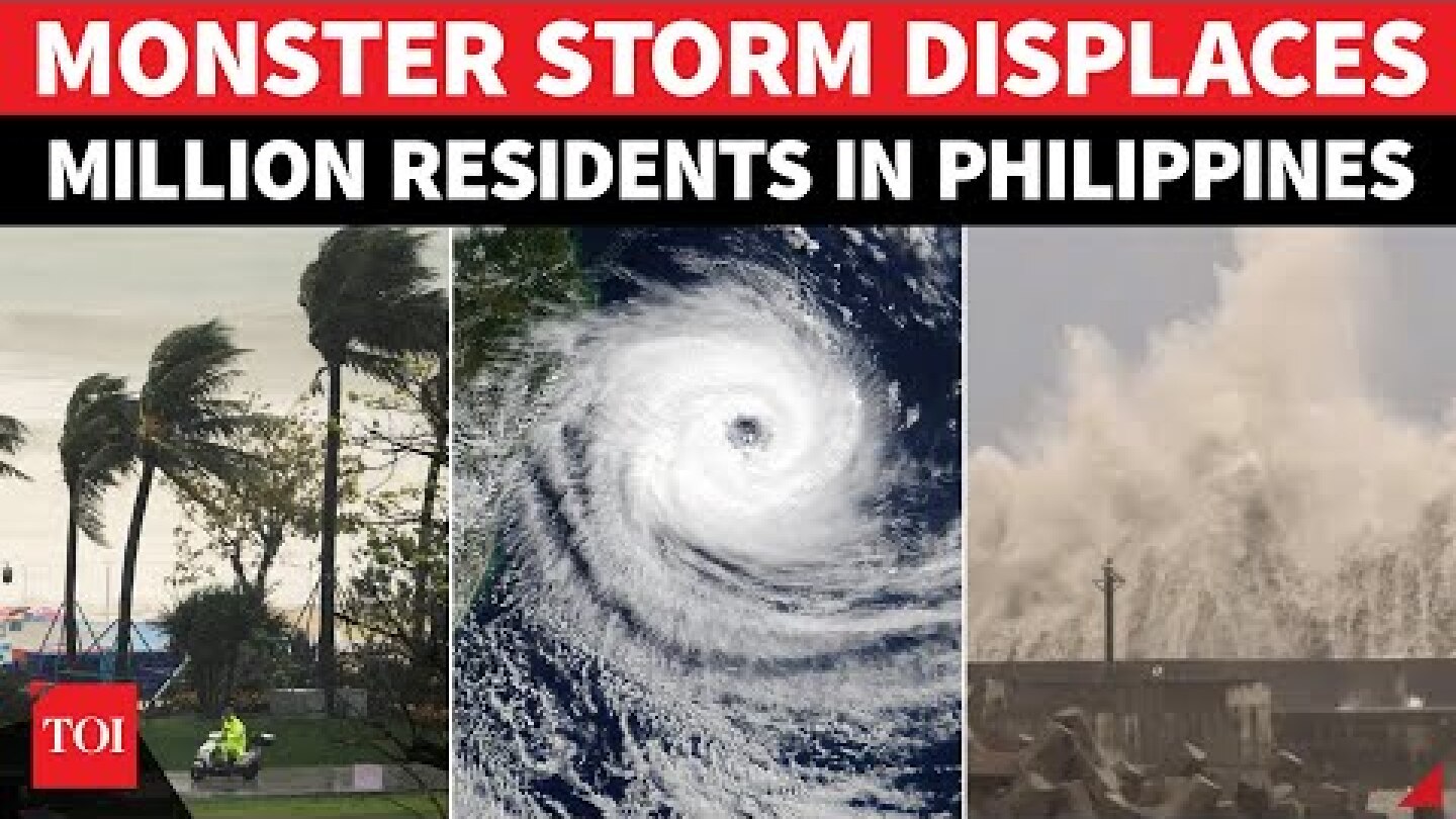 ON CAM: Monster Fung-Wong Storm Tears Into Philippines; 1,000,000 Obliterated By Super Typhoon