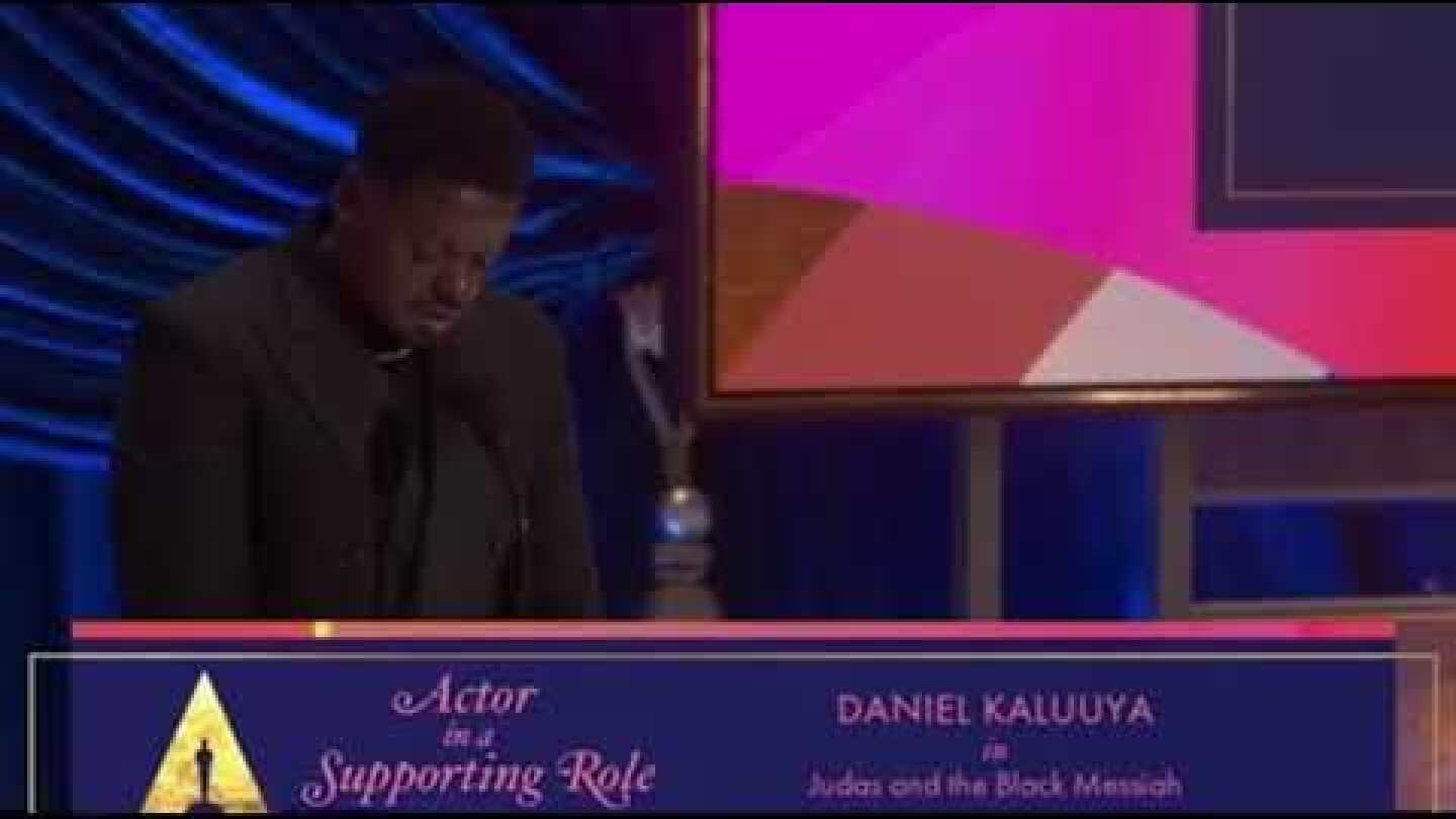Daniel Kaluuya Wins Oscar