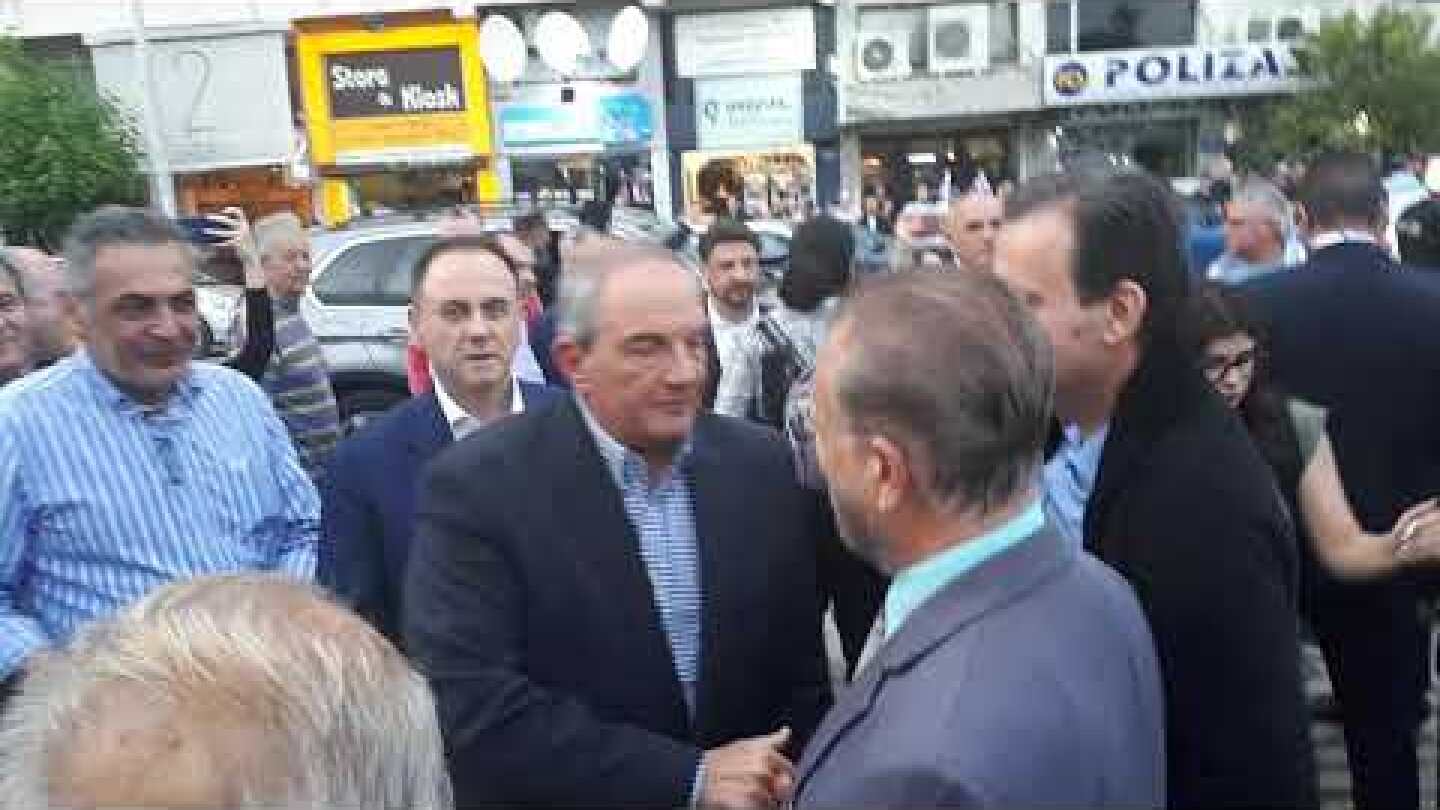 Thestival.gr Υποδοχή Καραμανλή