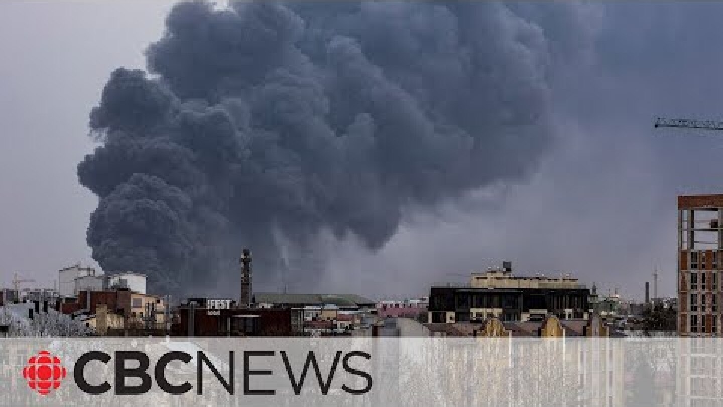 Explosions heard in Ukraine's western city of Lviv