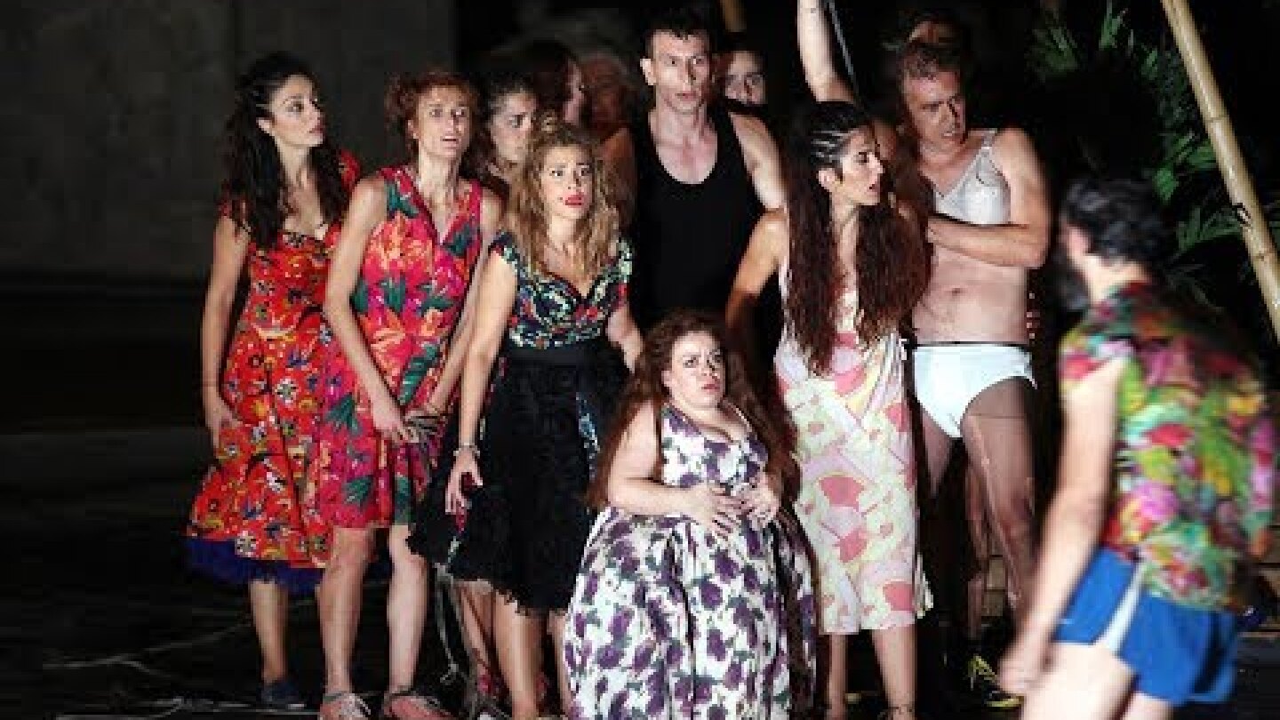 4/18_Το τραγούδι της Αηδόνας: από την παράσταση «Όρνιθες» του Νίκου Καραθάνου στη Στέγη