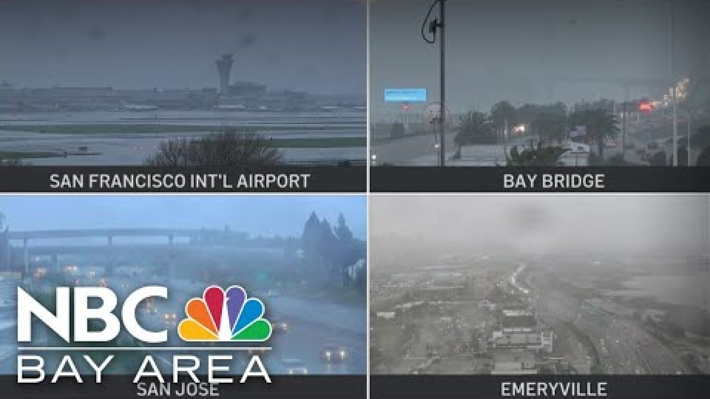 Storm impacts across the Bay Area, California