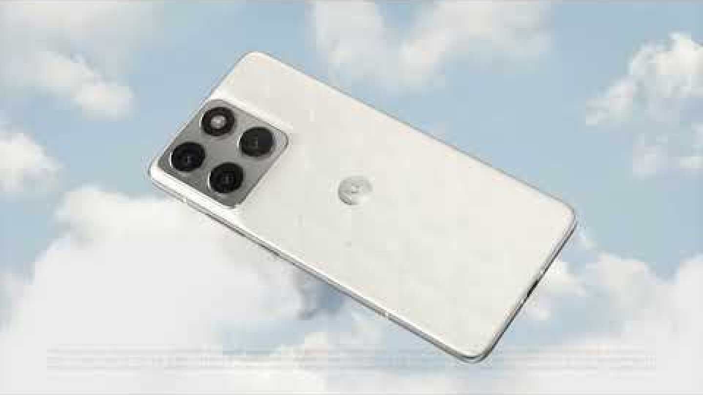 Motorola X Pantone 2026: motorola edge 70 in Pantone Cloud Dancer