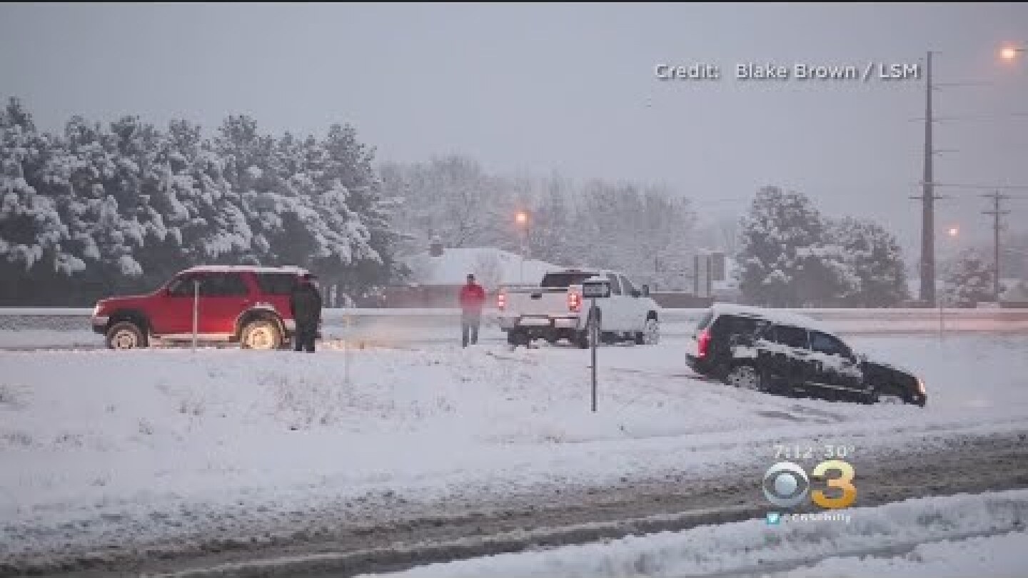 Major Winter Storm Slams South with Snow, Sleet
