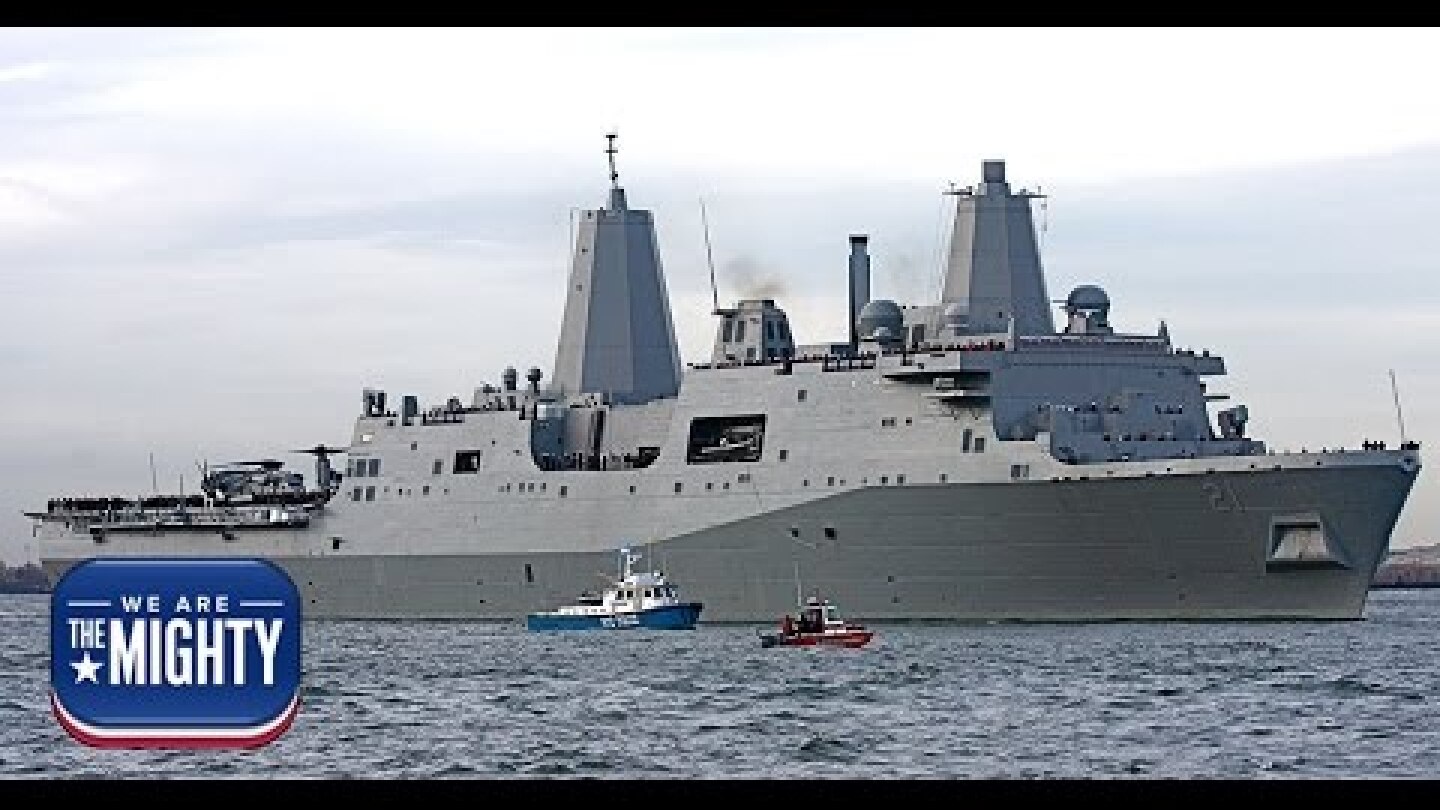 USS New York - the ship built with steel from the World Trade Center