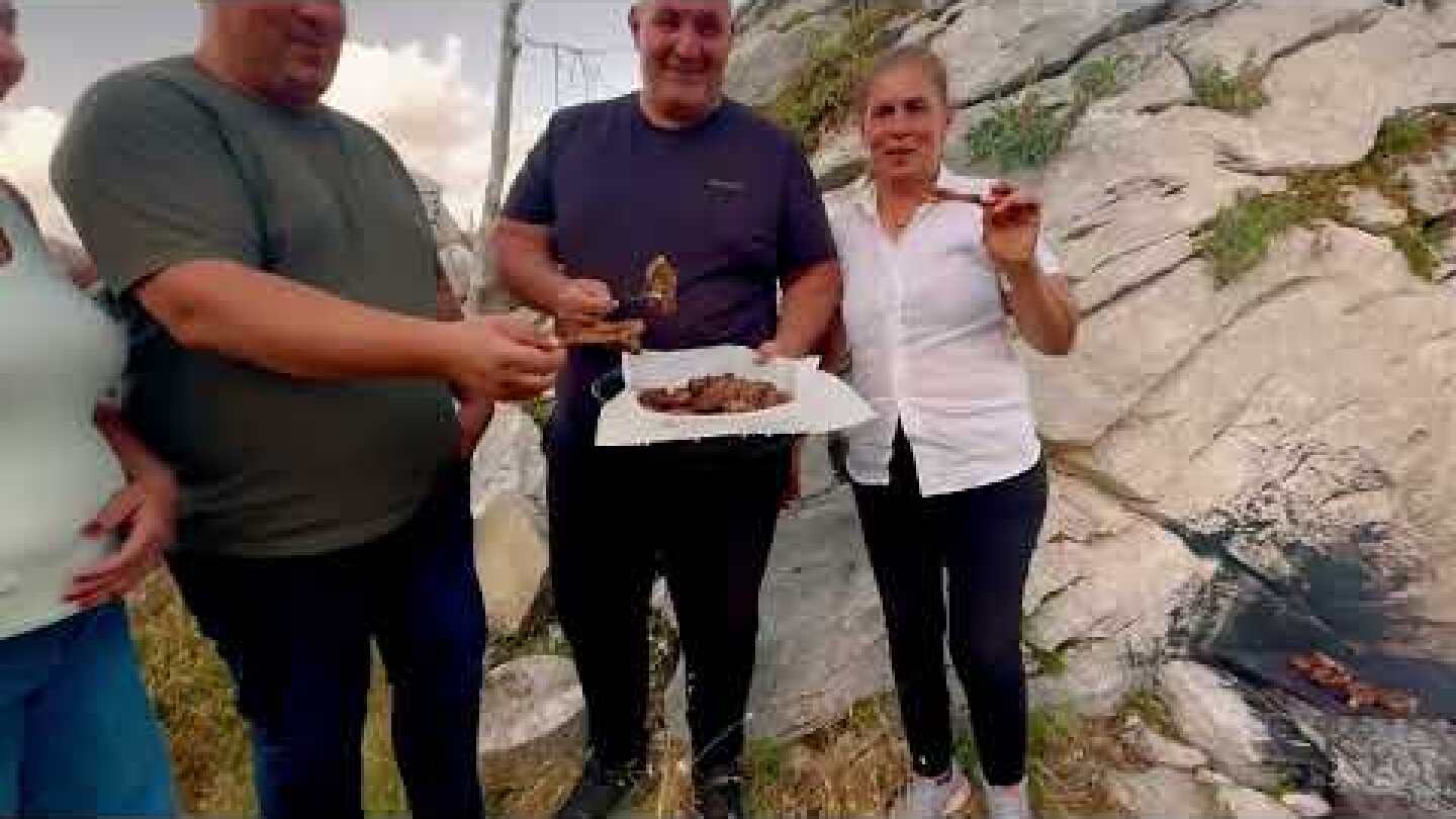 Μαγειρέματα της φωτιάς με Ορεινό Ηπείρου στις κορφές των Τζουμέρκων.