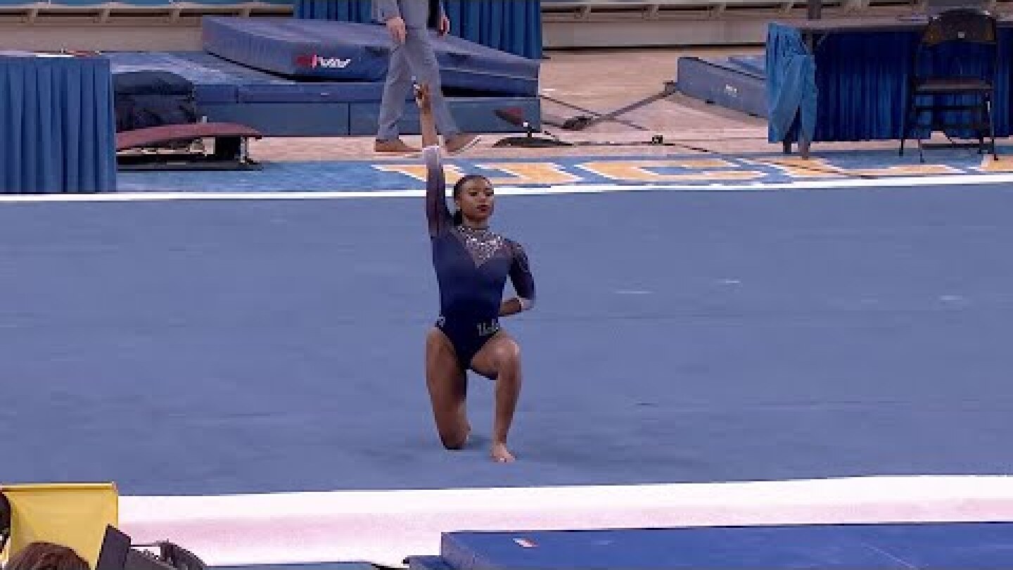 Nia Dennis - 2021 Floor Exercise (1-23-21)