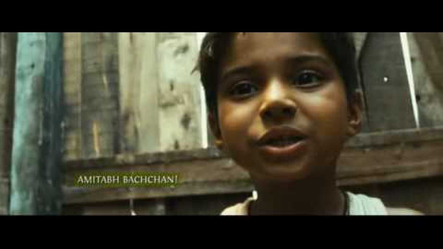 Slumdog Millionaire - Amitabh Bachchan autograph scene