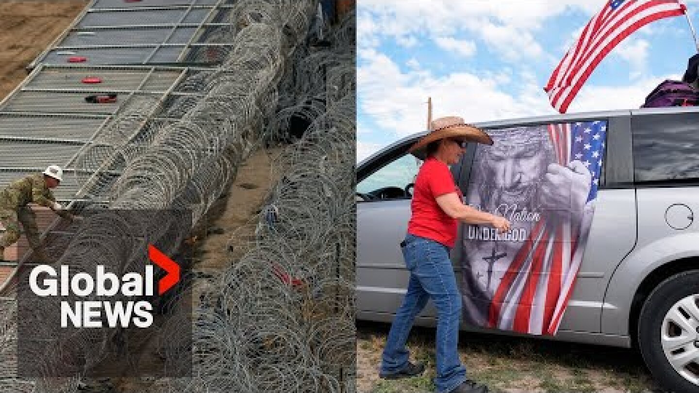 “Potential civil war”: Texas residents warn as “Army of God” convoy aims to deter illegal migrants