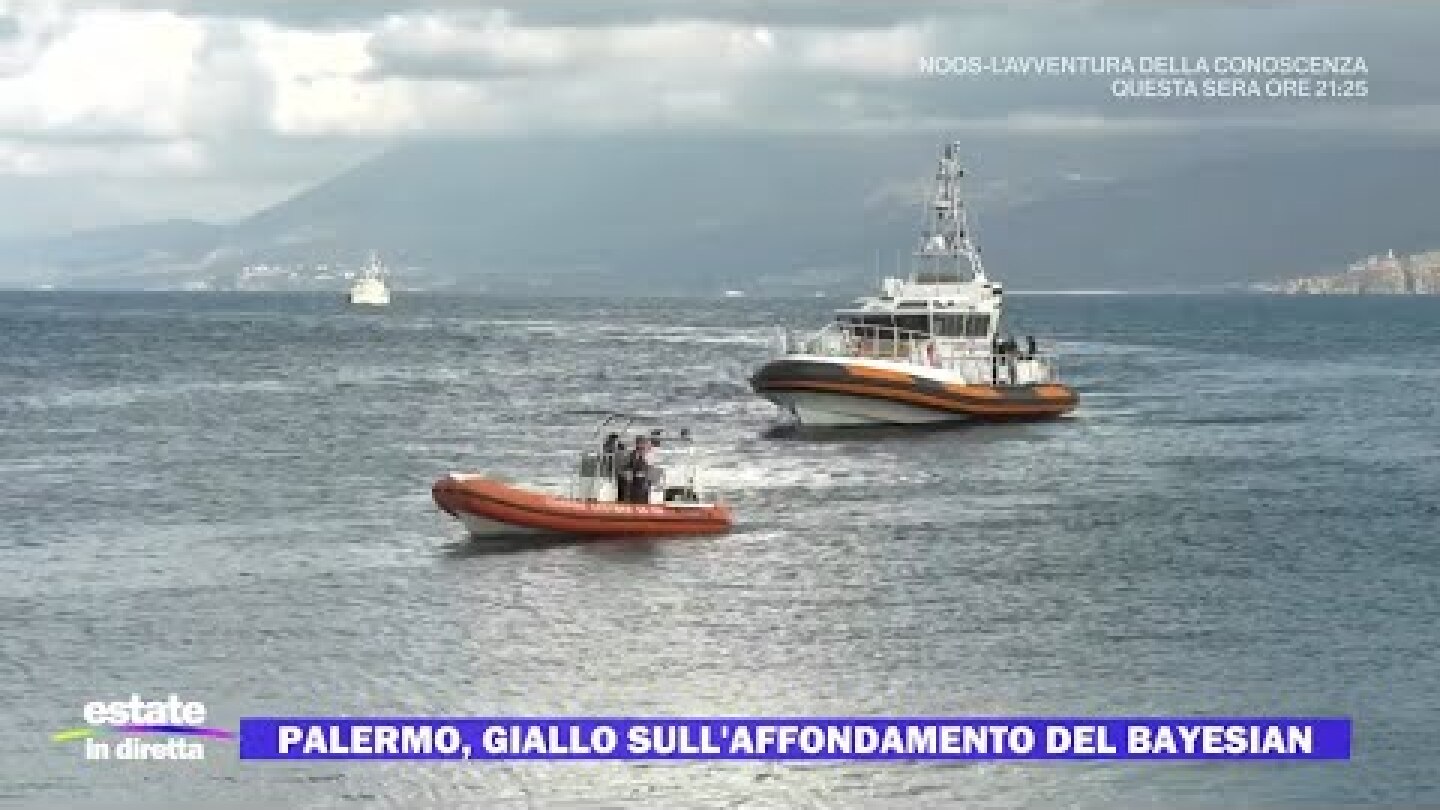 Palermo, giallo sull'affondamento del Bayesian - Estate in diretta 22/08/2024