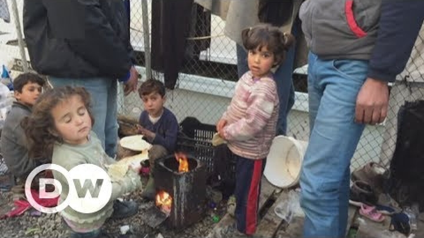 Refugees living in dire conditions on Lesbos | DW English