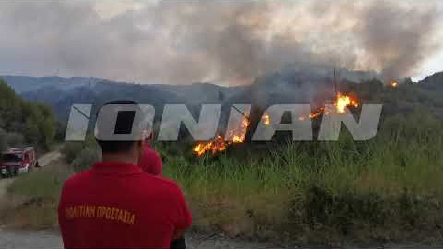 Ηλεία | Σε εξέλιξη  φωτιά στον Πύργο  - Εκκενώθηκαν Λαμπέτι, Αμπελώνας, Άγιος Γεώργιος και Κολίρι