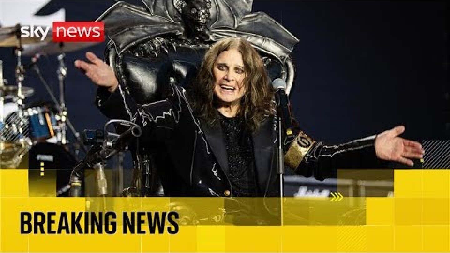 BREAKING: Ozzy Osbourne has died at the age of 76