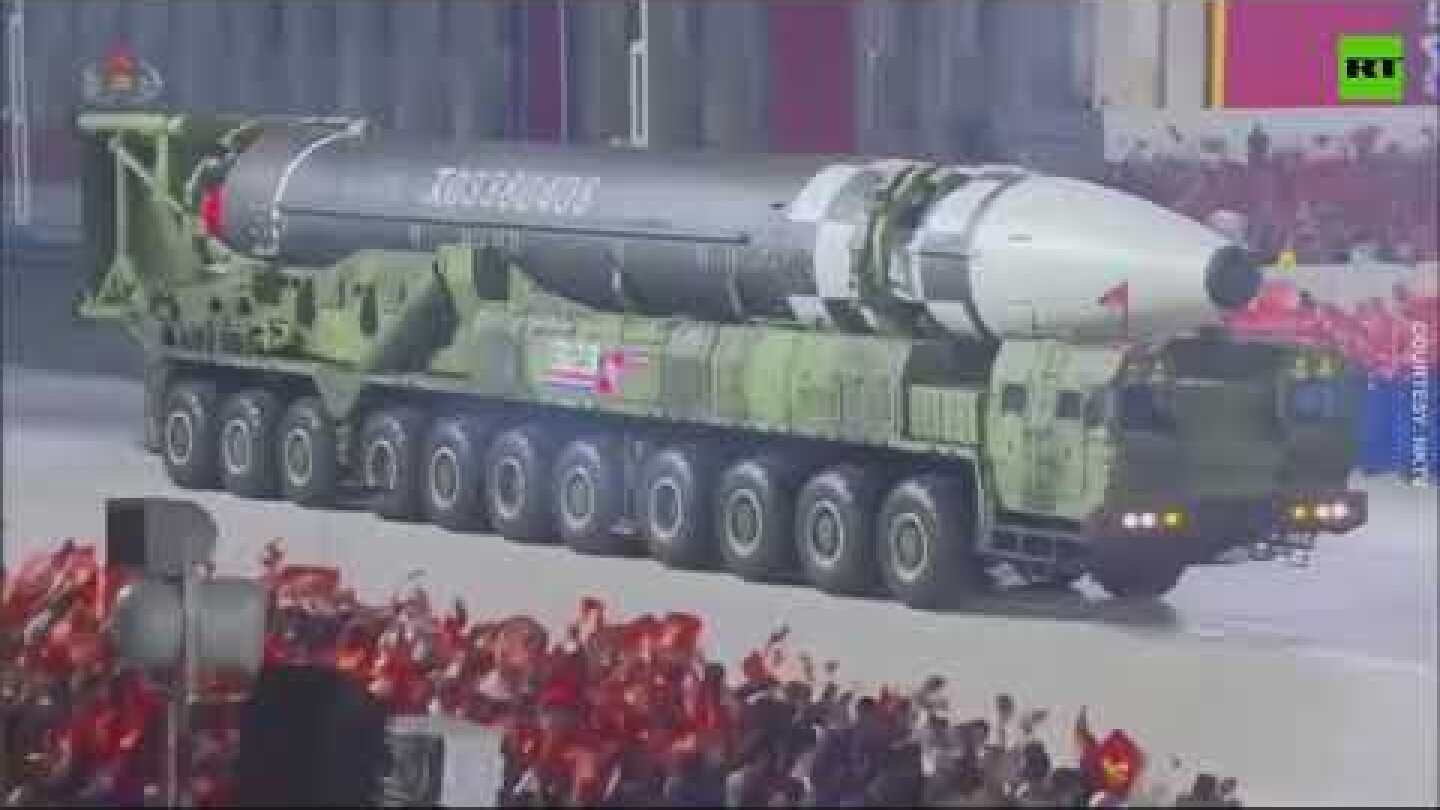 North Korea shows off brand new ICBMs