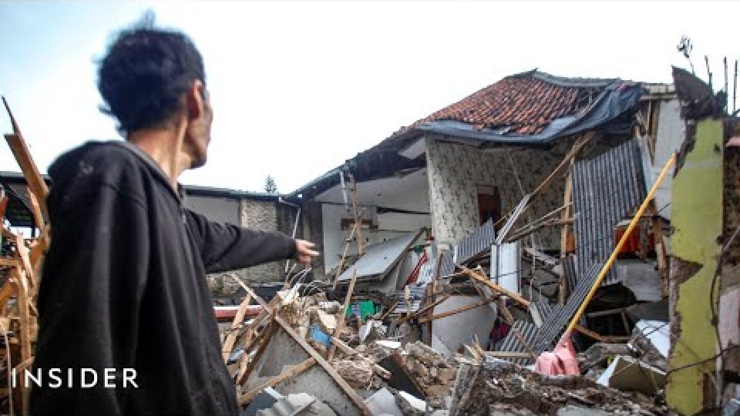 What Java, Indonesia Looks Like After A Powerful Earthquake