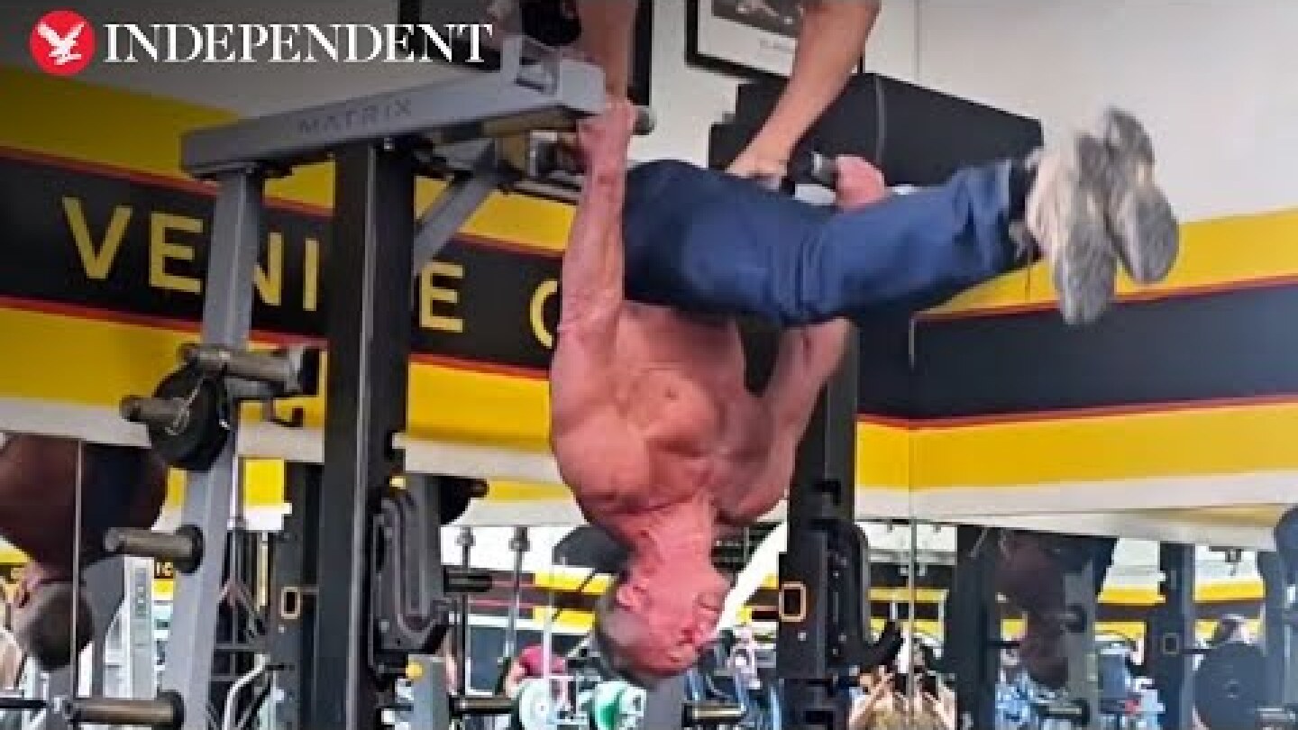 RFK Jr shares bizarre shirtless workout video claiming he's 'practicing moves' for hearing