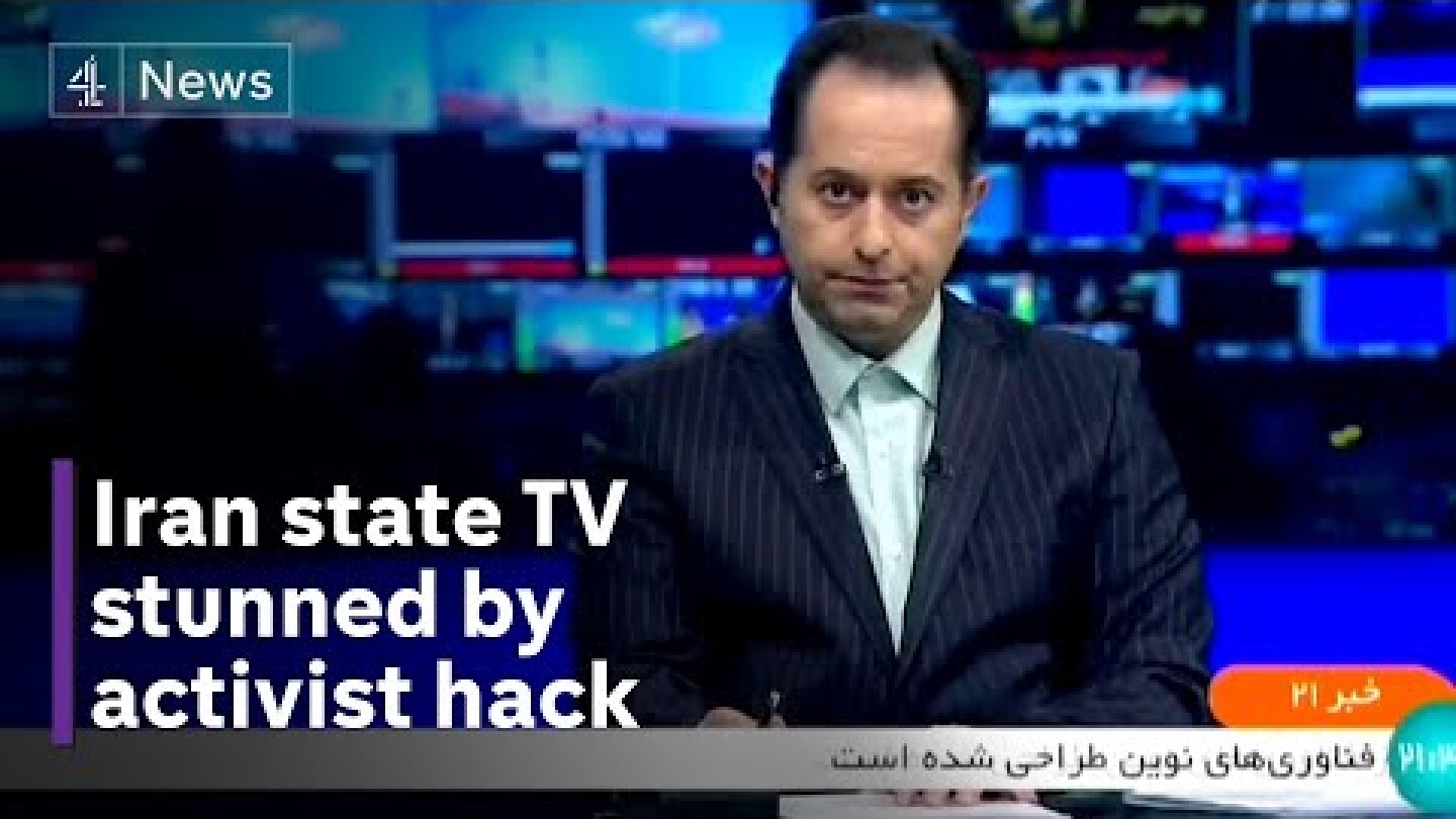 Iran protest: Activists hack state TV as children arrested for school demonstrations