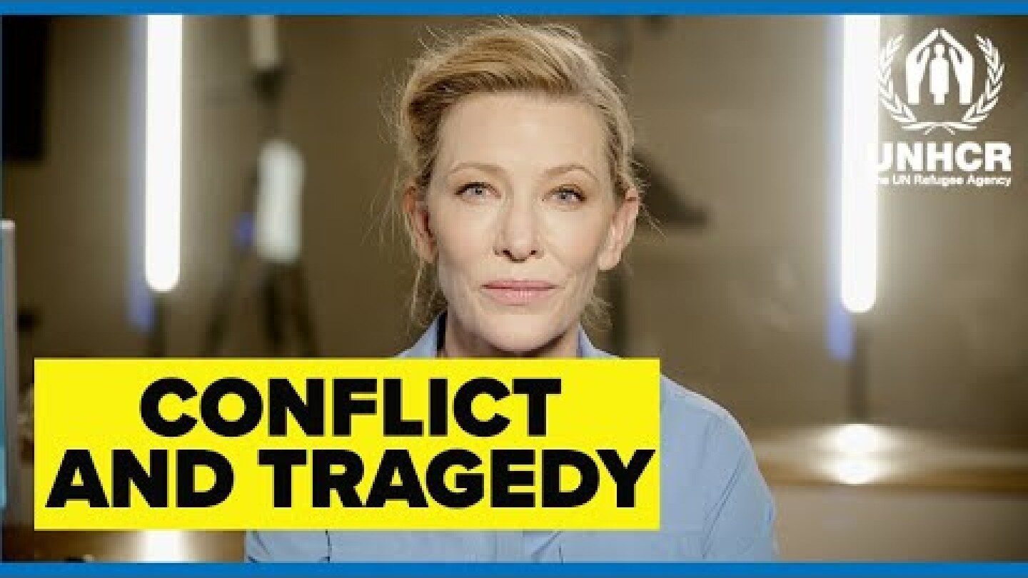 "As conflict and tragedy strike Ukraine, the world is watching."