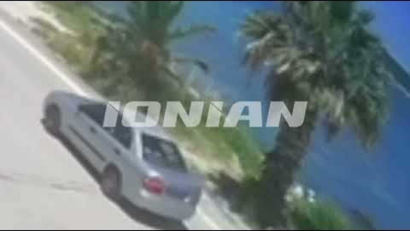 Ζάκυνθος - Βίντεο σοκ από την πτώση "γουρούνας" στη θάλασσα