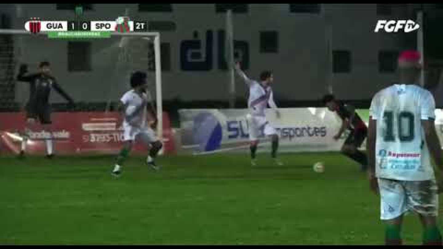 Urgente São Paulo/RS x Guarani/RS Árbitro é Agredido Por Willian Ribeiro jogador do São Paulo/RS