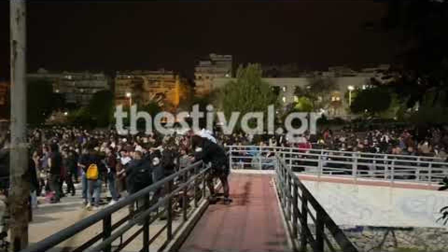 Thestival.gr Πάρτυ στην πλατεία Χημείου του ΑΠΘ