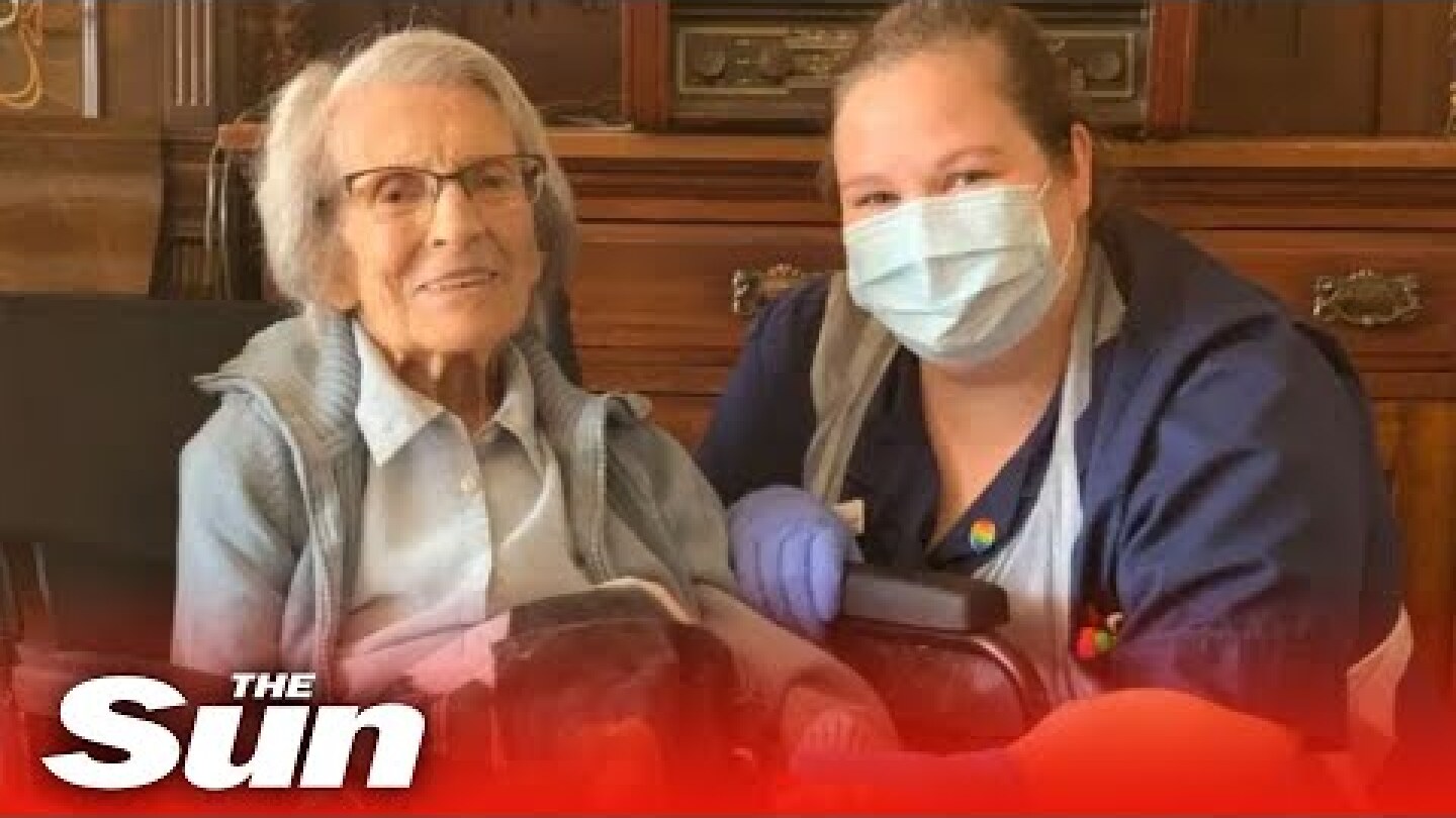 106-year-old woman beats COVID-19