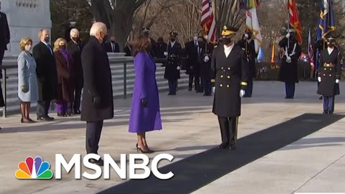 President Biden, Former Presidents Lay A Wreath At Arlington National Cemetery | MSNBC