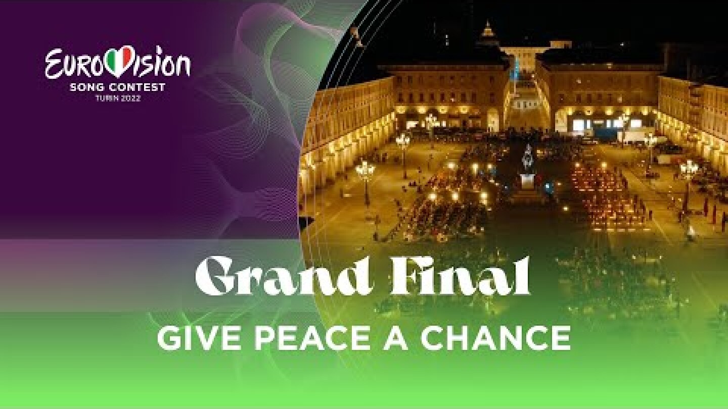 Opening Act: Rockin’ 1000 - Give Peace A Chance - Eurovision 2022 - Turin