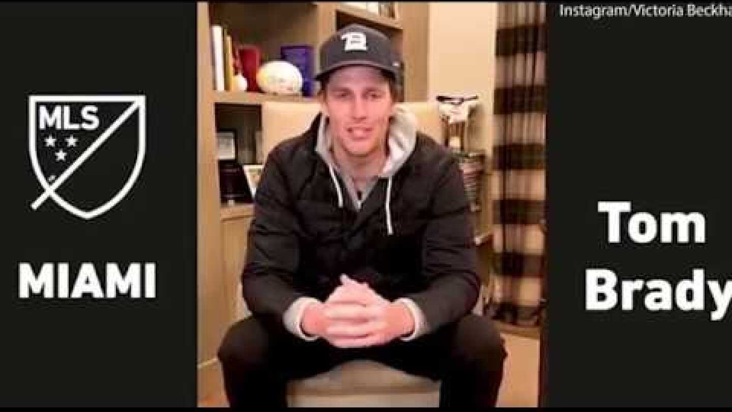 Friends and family congratulate David Beckham on MLS franchise