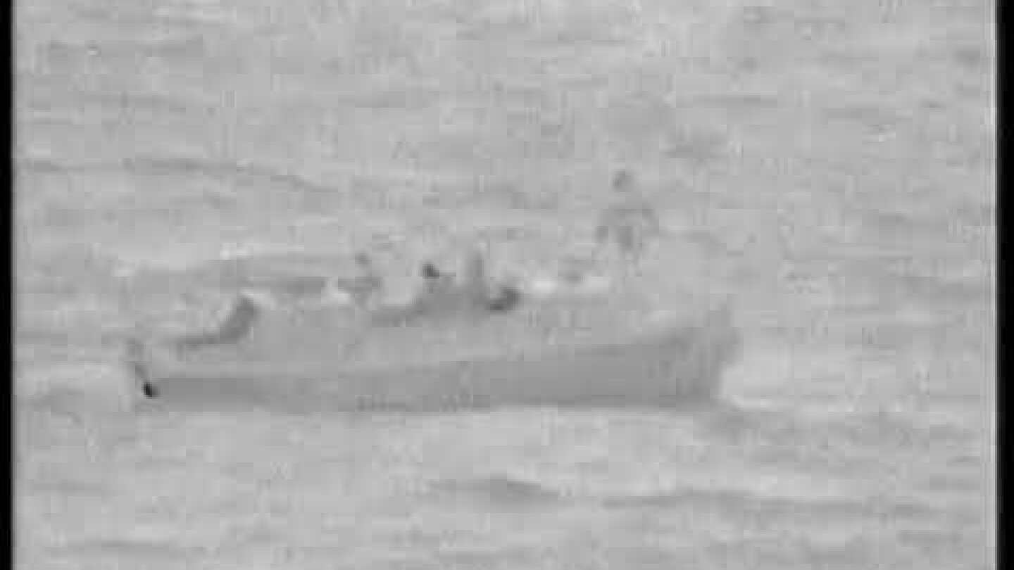 Η Φ/Γ "ΕΛΛΗ" σώζει πυρόπληκτο ναυαγό στο Μάτι