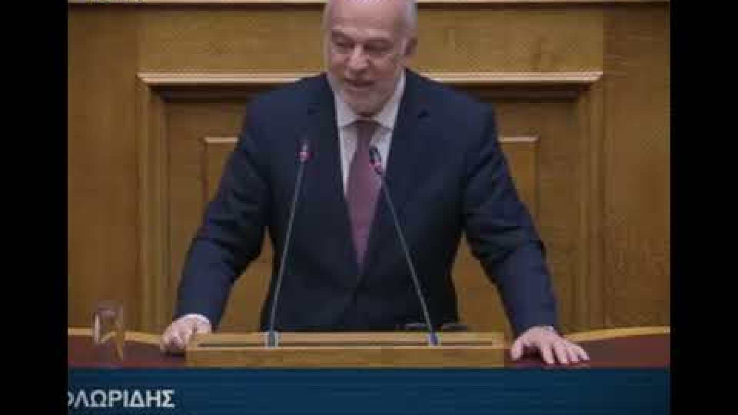 Φλωρίδης προς ΣΥΡΙΖΑ για τους Ποινικούς Κώδικες: Θέλατε να προστατεύσετε τους εγκληματίες!