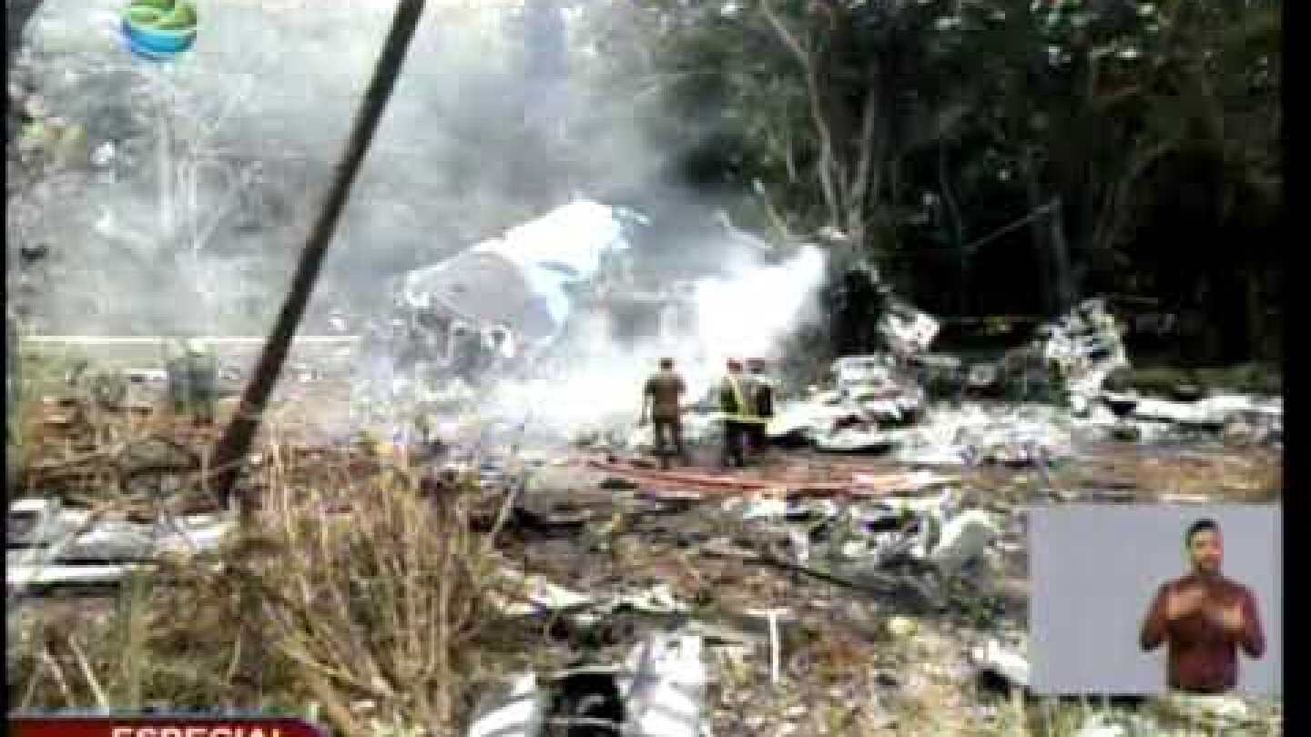 Desempeño de los paramédicos y fuerzas del orden para dar atención al accidente aéreo
