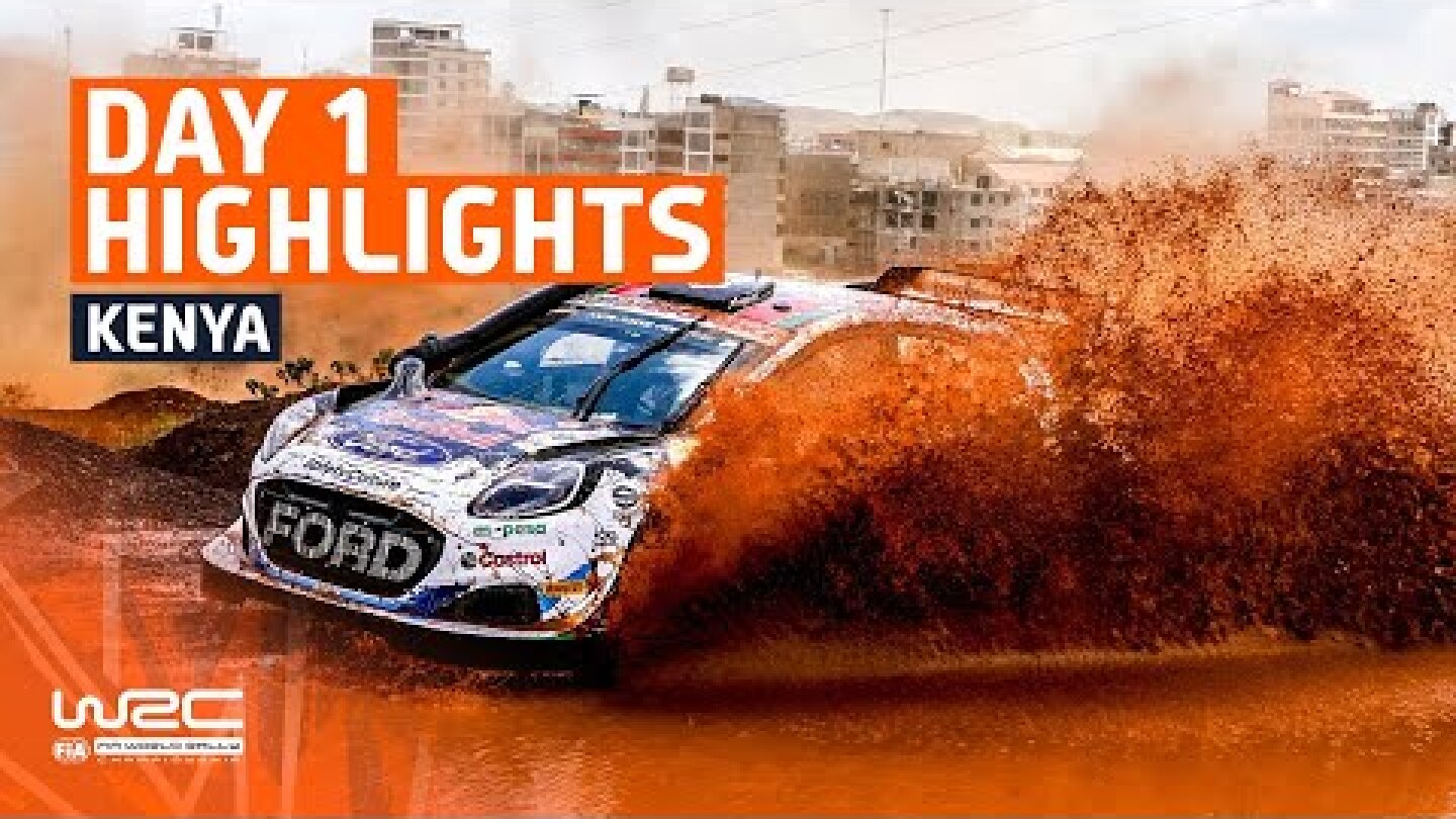 Day 1 Highlights | WRC Safari Rally Kenya 2024