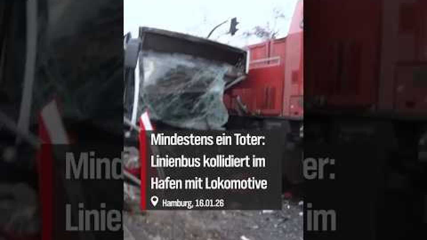 ⚠️🚨Tödlicher Unfall an unbeschranktem Bahnübergang #shorts #hamburg #unfall #feuerwehr