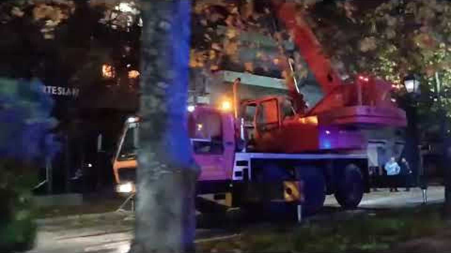 Πτώση πλατάνου στην Ηγουμενίτσα 