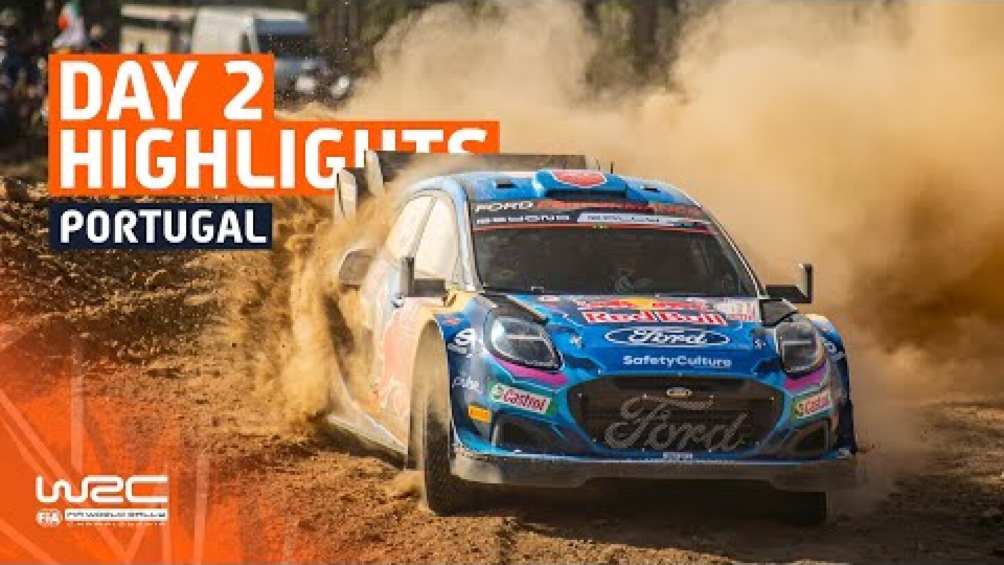 Day 2 Highlights | WRC Vodafone Rally de Portugal 2023