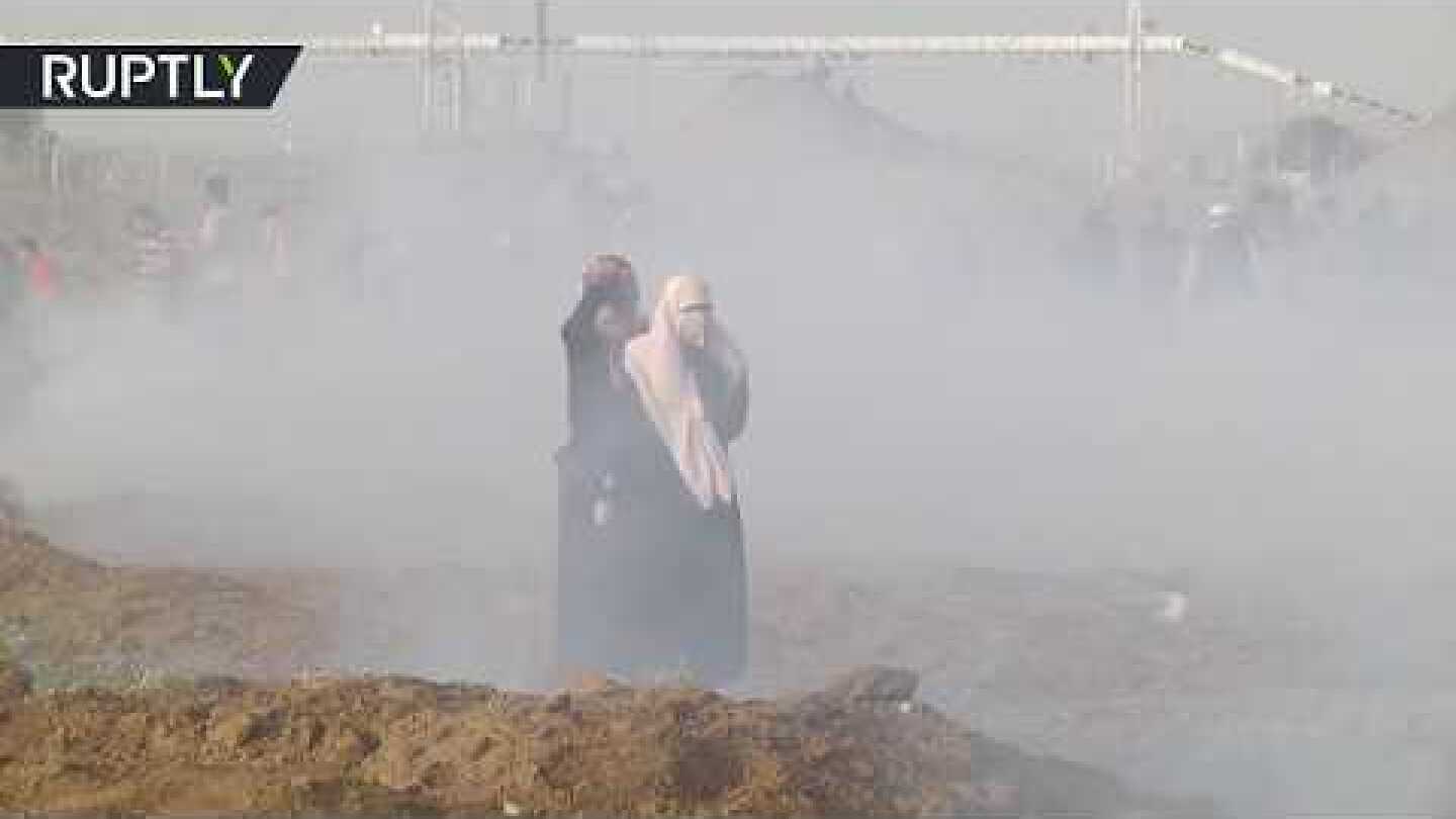 Dozens of Palestinians wounded by Israeli gunfire at Gaza border