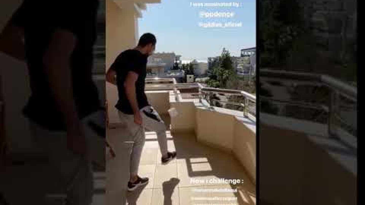 Ο Χασάν κάνει toilet paper challenge