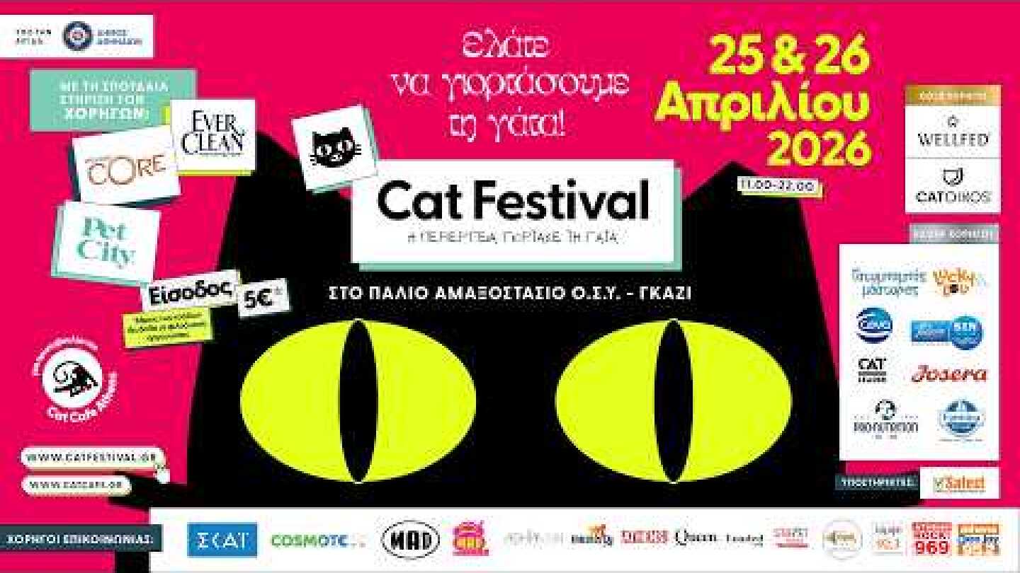 Cat Festival 2026 TV promo