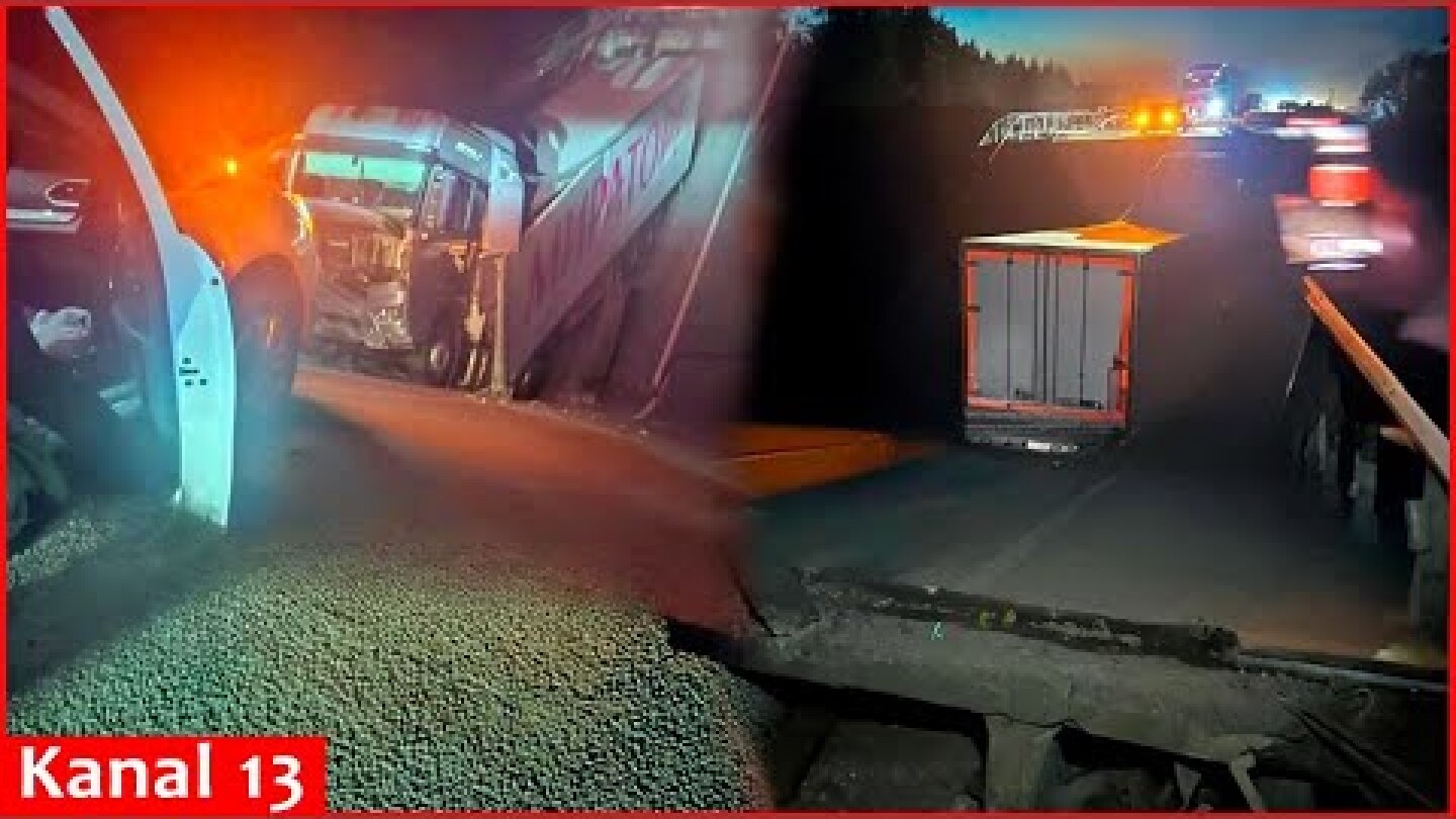 Bridge exploded in Russia's Bryansk region - Several people are killed