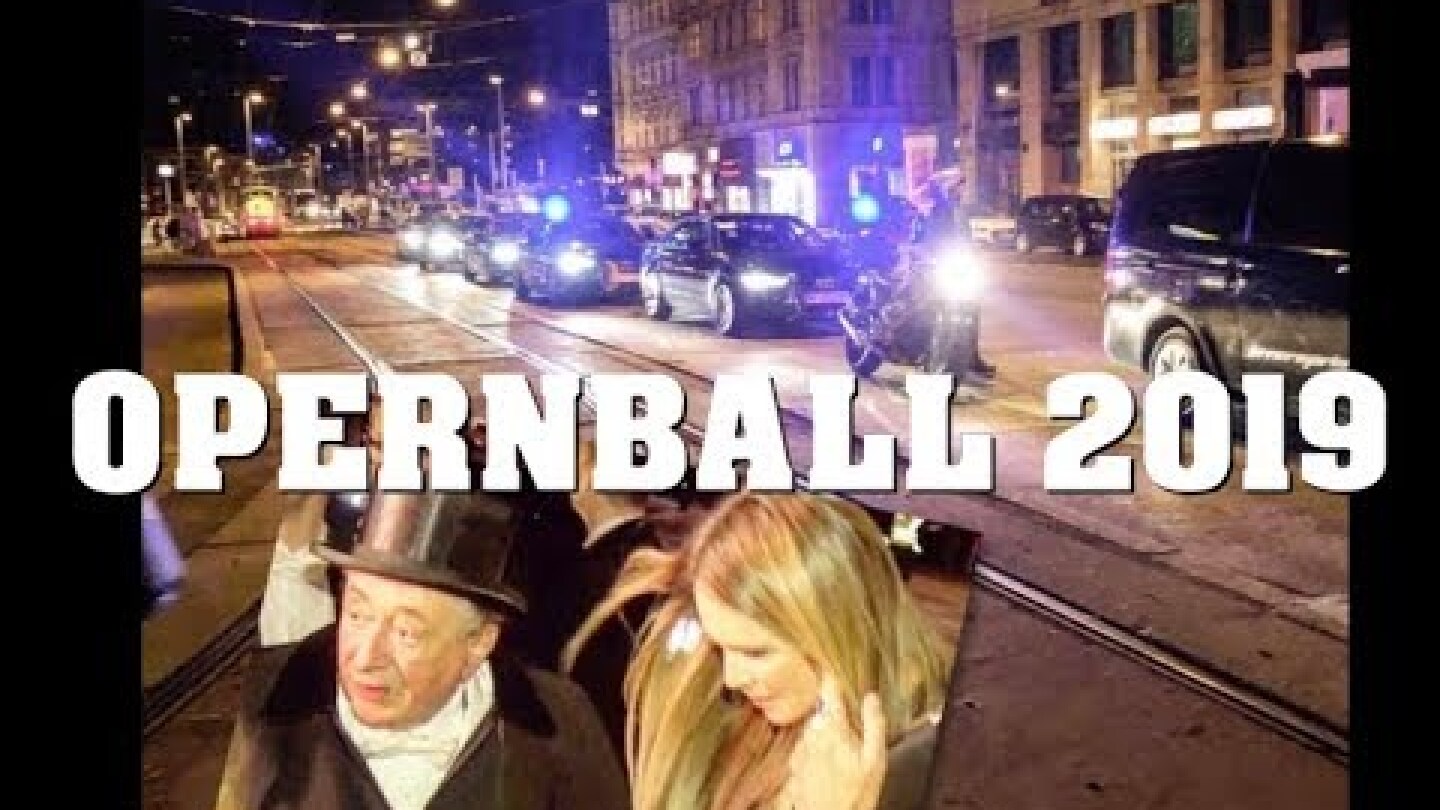 Opernball 2019: POLIZEIESKORTEN, LUGNER & ZAUNGÄSTE