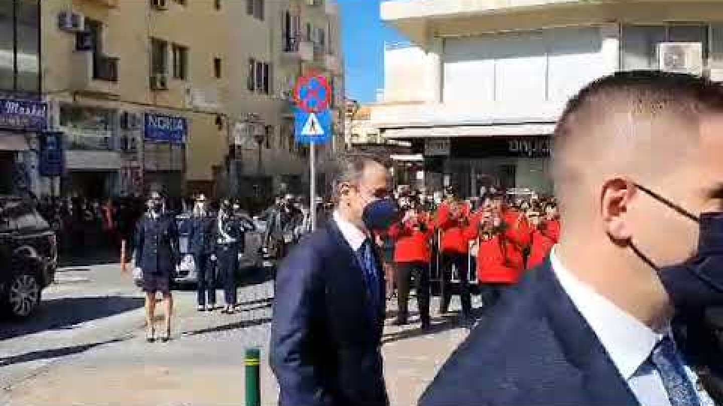 Άφιξη Πρωθυπουργού - Αρχιεπίσκοπος Κρήτης