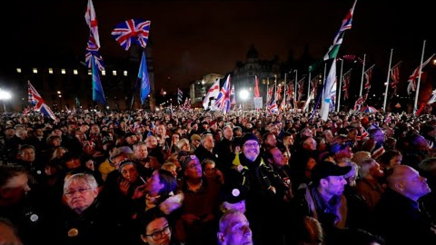 Adieu, EU: UK celebrates exit from the European Union
