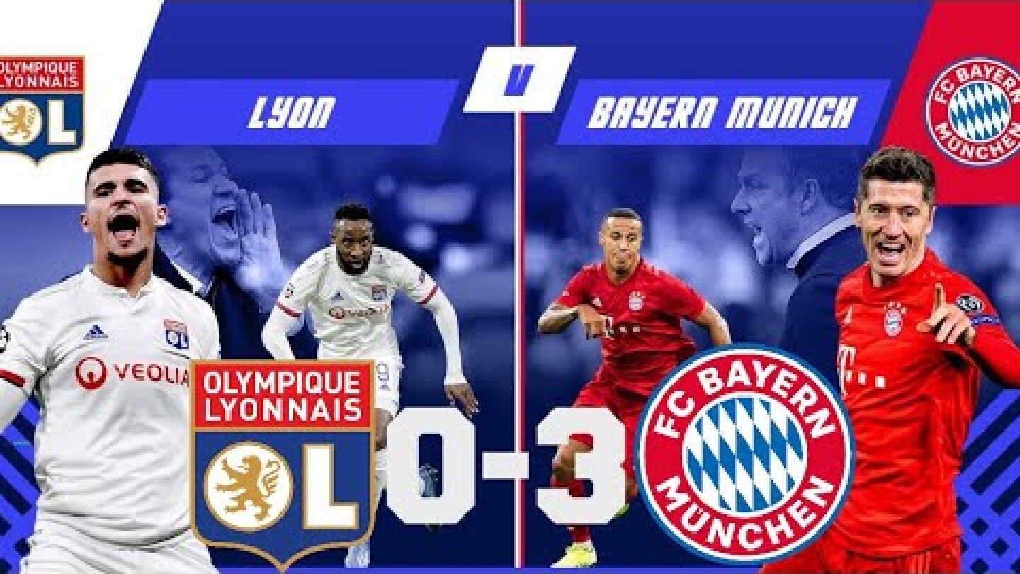 Lyon vs Bayern Munich ( 0 - 3 ) - Champions League Semi-Final – 19.8.2020