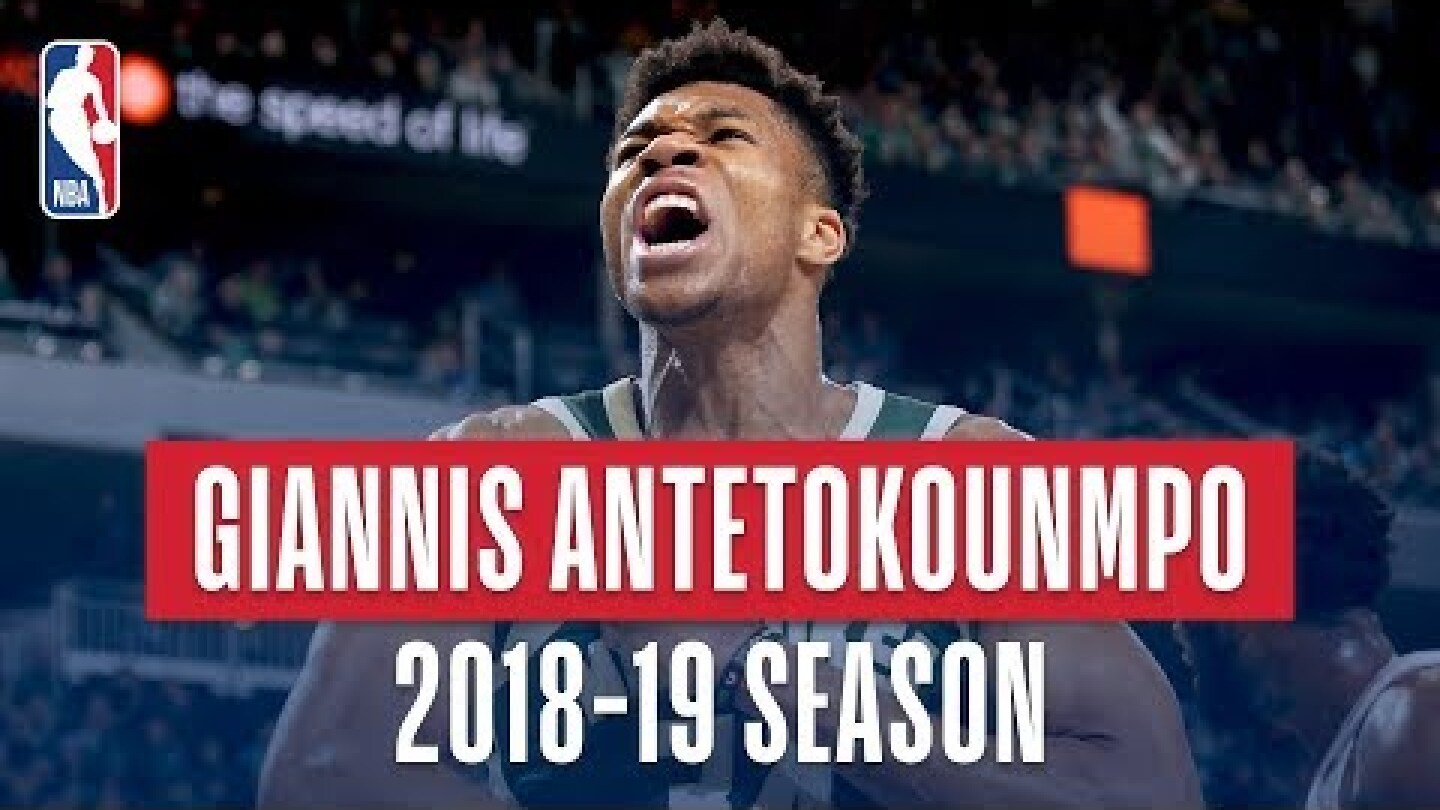 Giannis Antetokounmpo's Best Plays From the 2018-19 NBA Regular Season