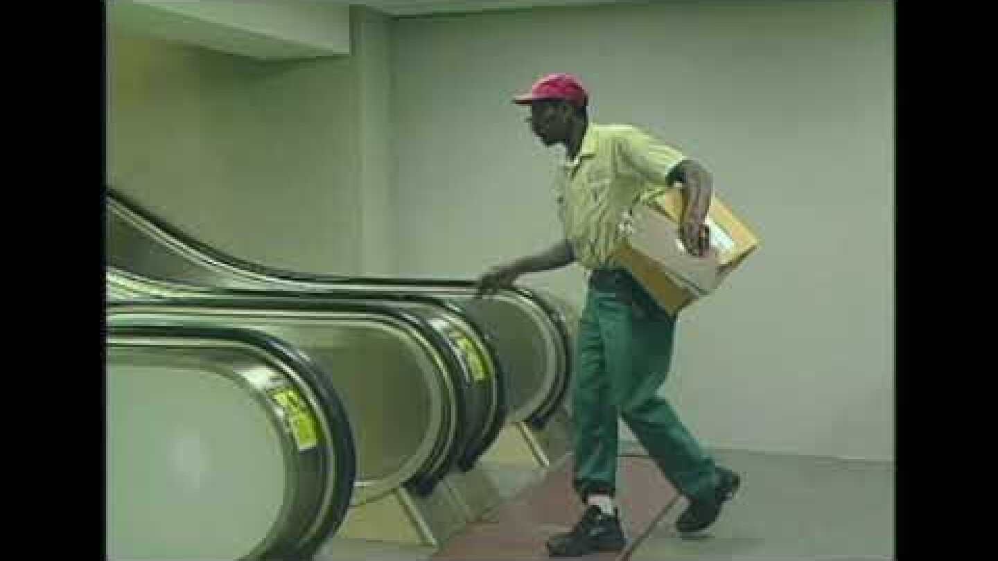 Candid Camera Classic: Escalator Trap!