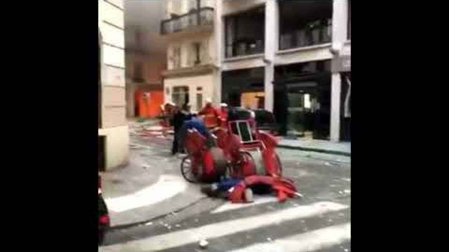 All footage from Paris explosion - January 11th, 2019